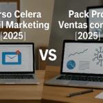 Curso Celera Email Marketing vs Pack Pro Ventas con IA [2025]: Comparativa completa, ventajas y cuál elegir para captar más clientes